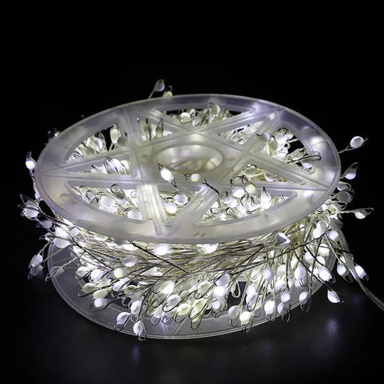 🎄Tidig julkampanj 50 % rabatt🎁 Ljusslinga med koppartråd och smällare