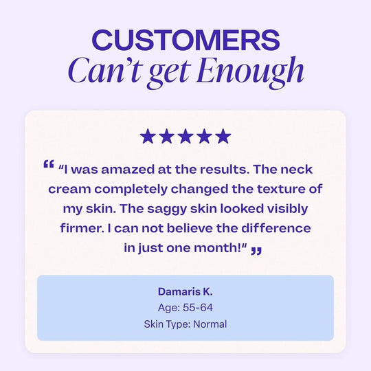 [Oifigiúil GOPure] Uachtar Muineál Teannaigh & Uachtar Ardaithe Daingnithe le haghaidh Cosmaidí Teannadh Craiceann Uibheacha - Cliniciúil Cruthaithe, Sábháilte & Glan, Molta ag Deirmeolaithe, Saor ó Chruálacht