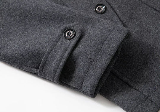 ⏳Offre à durée limitée : 50 % de réduction⏰Trench-coat classique en laine mélangée pour homme 🧥