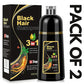 3-IN-1 BLACK HAIR DYE SHAMPOO (AYURVEDIC NO SIDE EFFECT)