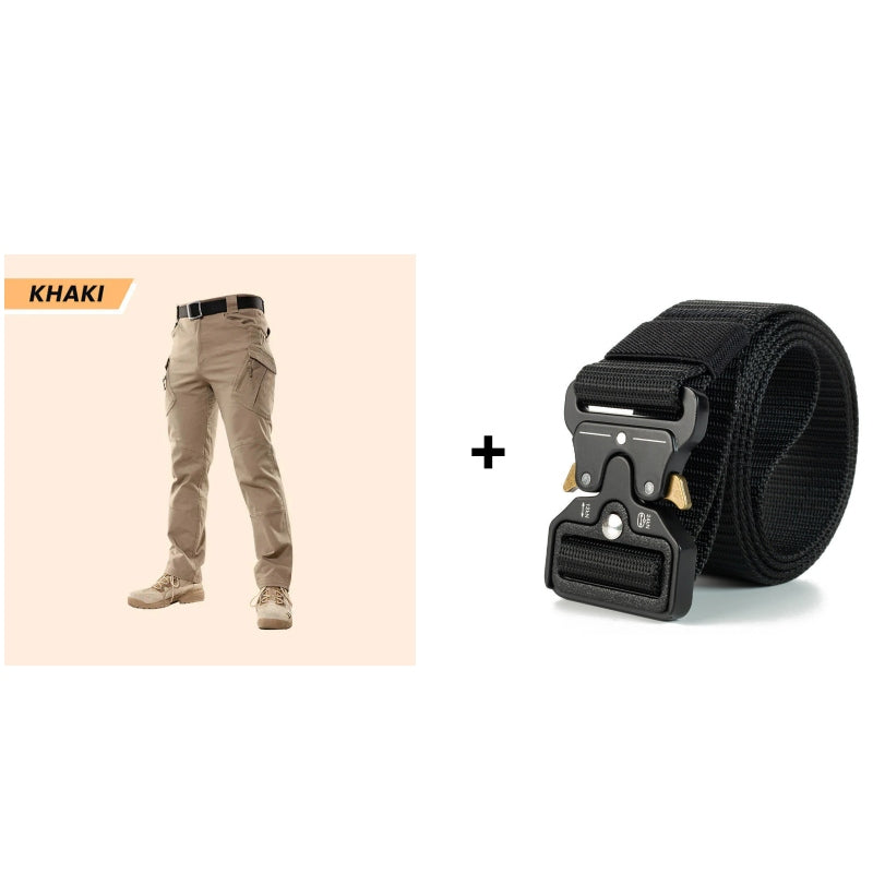 💥Köp 1 få 1 bälte gratis👖Multifunktionella taktiska byxor