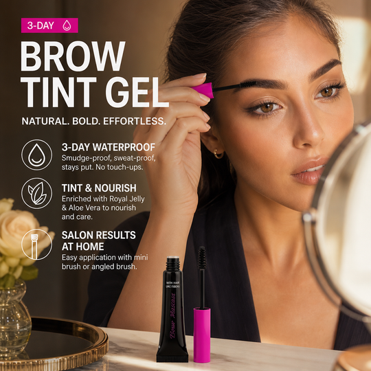 🥳2026 HOT SALE🥳Buy 1 get 1 free💞50K+ SOLD!🔥Vegan Eyebrow Gel – 16H Wear, Buildable & Flake-Resistant