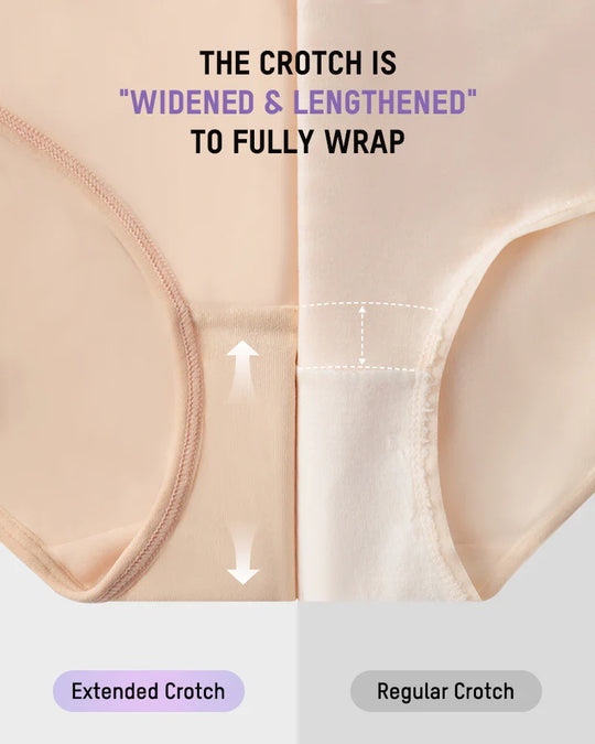 🌸2026 HOT SALE🥳✨Plus-Size High-Waist Cross Tummy Control Panties