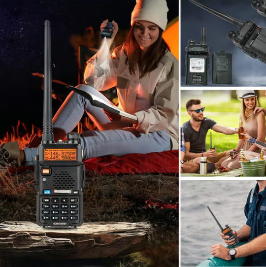 🔥Saldi caldi🔥Radio amatoriale UV-5R Radio bidirezionale a lungo raggio UV5R Walkie Talkie a doppia banda