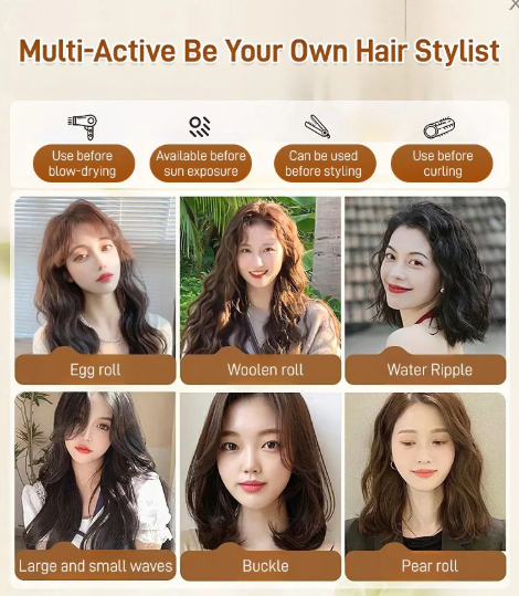 🔥Mehr kaufen, mehr sparen🌷Langanhaltendes Styling Marokkanisches Volumen Feuchtigkeitsspendende Elastizität