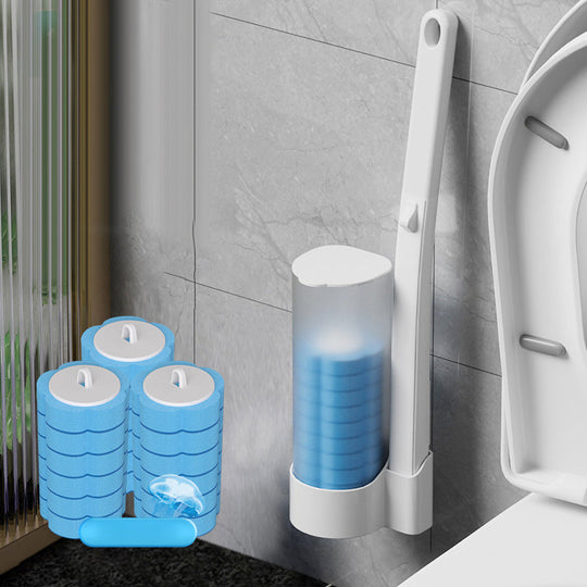 🚽 Disposable Toilet Cleaning System⚡– Hygienic One-Click Cleaning, No Residue Left, Easy to Use & Disposable 🧼