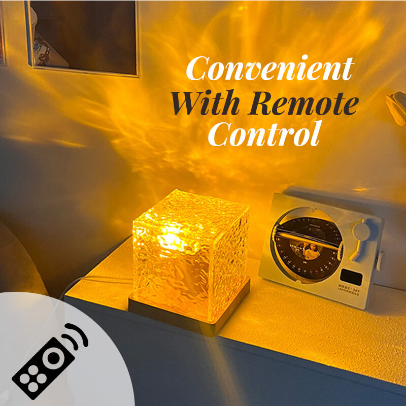 Rotujúci projektor vĺn – dynamický oceánsky efekt, 16 meniacich sa farieb & Upokojujúca pomôcka na spanie bábätka 🌙✨