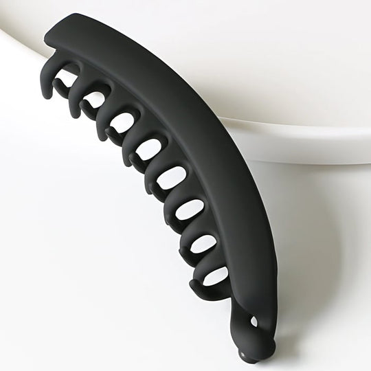 Vertikal hårnål hästsvans hårtillbehör bananklipp