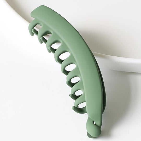 Vertikal hårnål hästsvans hårtillbehör bananklipp