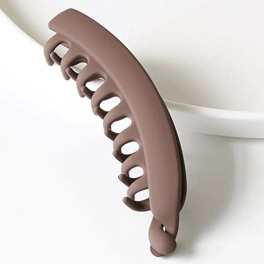 Vertikal hårnål hästsvans hårtillbehör bananklipp