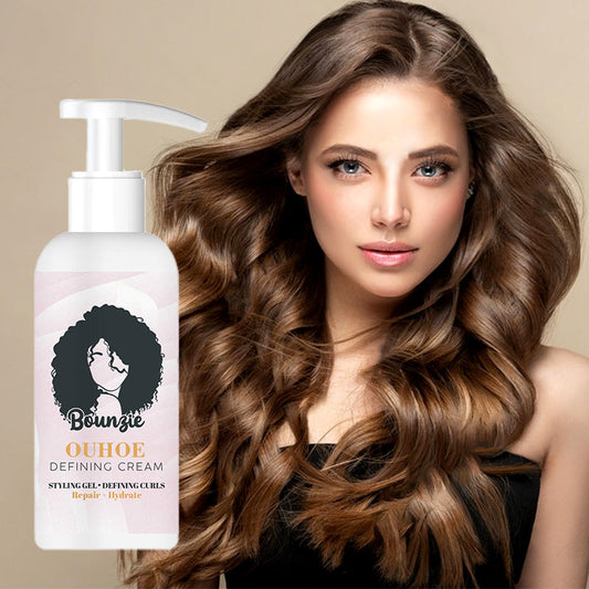 Defining moisturizing cream for curl enhancement