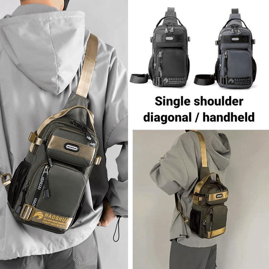 👜Adjustable Oxford Cloth Chest Bag – Lightweight, Durable & Versatile