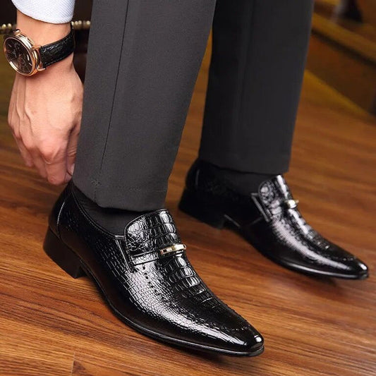 ✨Ketibaan Baru✨Kasut Kulit Mewah Selesa Untuk Lelaki🐊👞