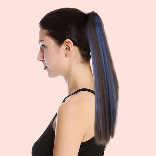 Claw Clip Highlight Ponnytails Hairpieces