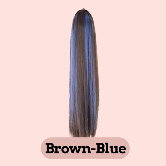 Claw Clip Highlight Ponnytails Hairpieces