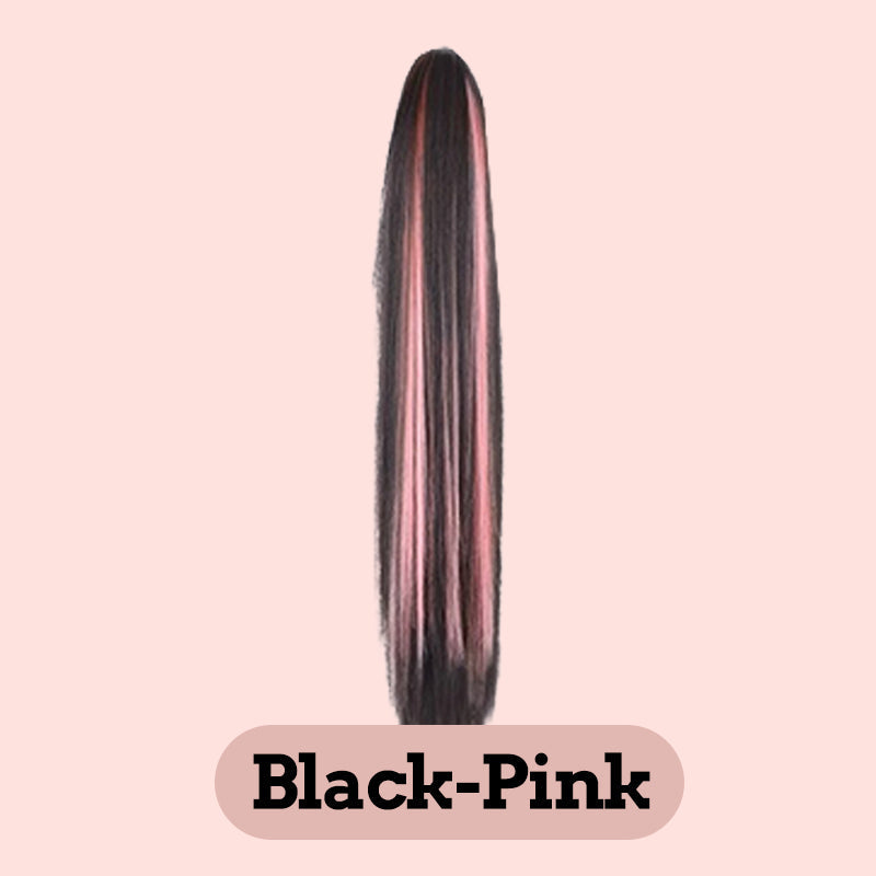 Claw Clip Highlight Ponnytails Hairpieces