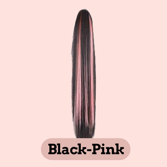 Claw Clip Highlight Ponnytails Hairpieces