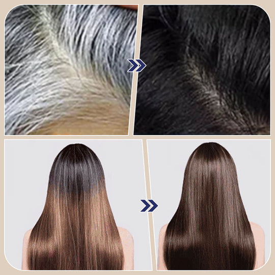 🍀🍀Mild formel, brugervenlig, naturlig farve, boblehårfarve