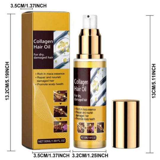 🔥50% di sconto🔥Olio essenziale per capelli riparatore al collagene