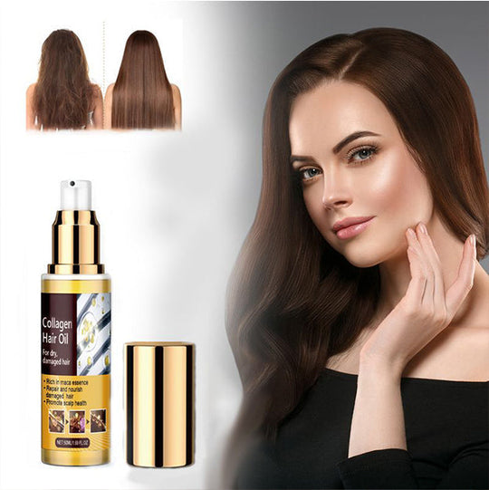 🔥50% di sconto🔥Olio essenziale per capelli riparatore al collagene