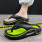 Comfortable Summer Flip Flops with Thick Soles | Discreet Wedge Heel | Weightless Feel
