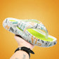 Comfortable Summer Flip Flops with Thick Soles | Discreet Wedge Heel | Weightless Feel