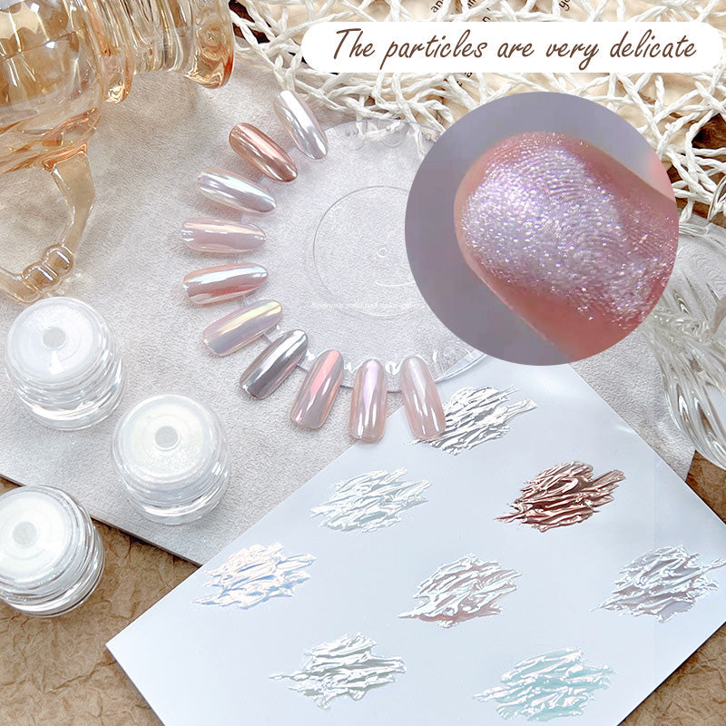 2024 Nya uppdateringar🌈Krom spegeleffekt nagelpuder