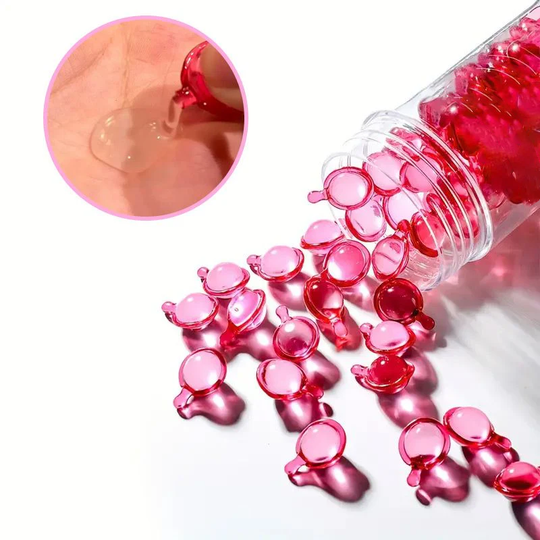 Siero di trattamento dei capelli olio marocchino e vitamina