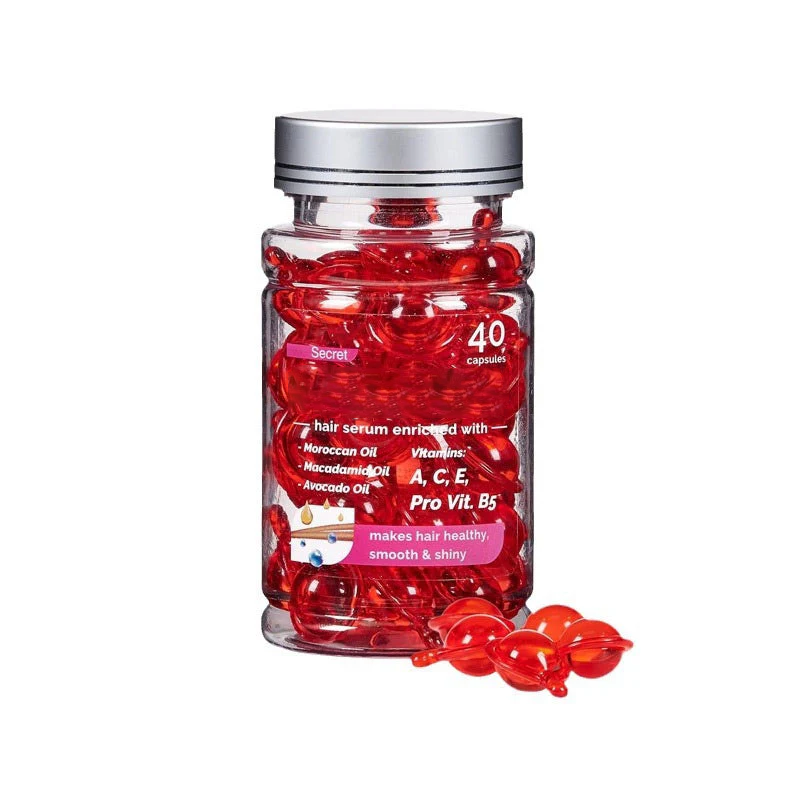 Siero di trattamento dei capelli olio marocchino e vitamina