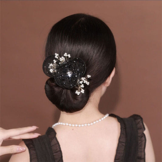 Flower Hair Bun Maker for Women