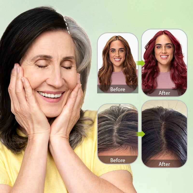 Icke-irriterande hållbart närande hårfärgkräm