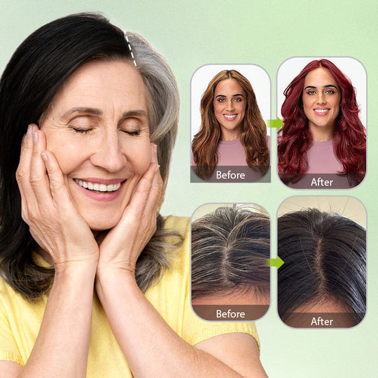 Icke-irriterande hållbart närande hårfärgkräm