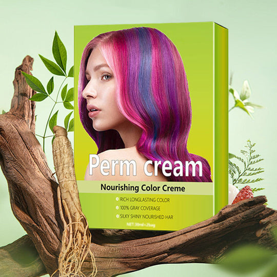 Icke-irriterande hållbart närande hårfärgkräm