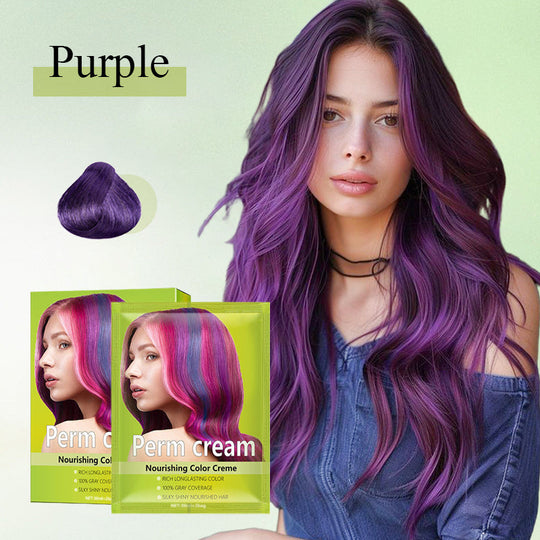 Icke-irriterande hållbart närande hårfärgkräm