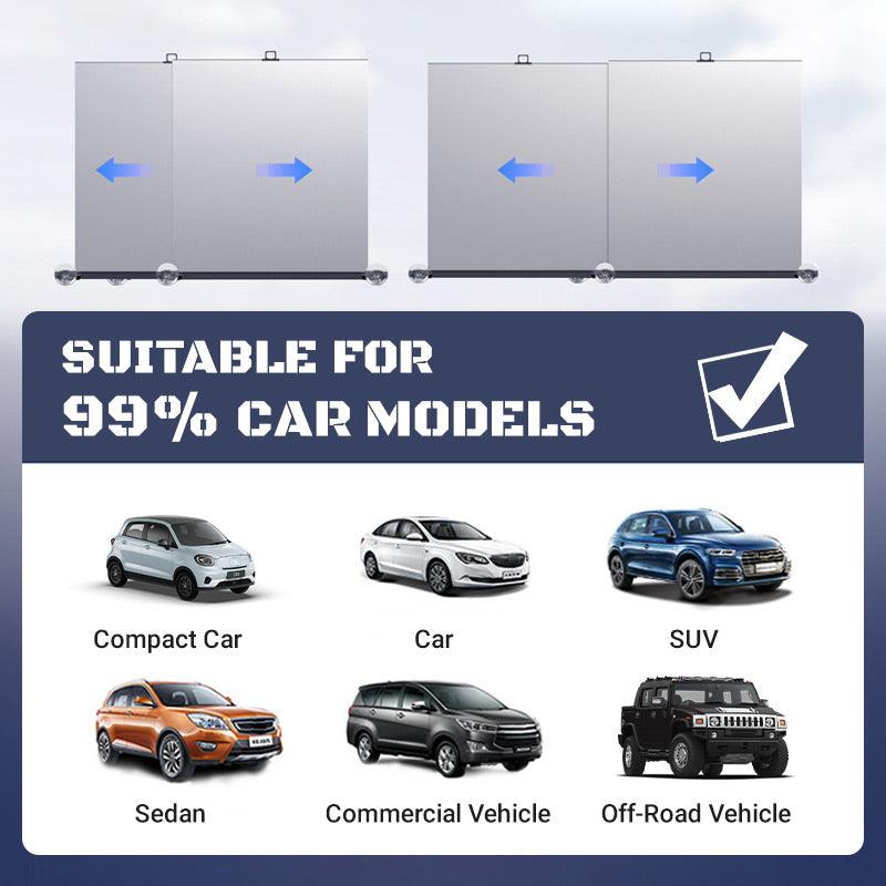 Set parasole per parabrezza auto