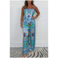🔥New Arrival- 49% OFF💝Spaghetti Strap Printed Top & Loose Women's Pants 2-Piece Set
