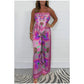 🔥New Arrival- 49% OFF💝Spaghetti Strap Printed Top & Loose Women's Pants 2-Piece Set