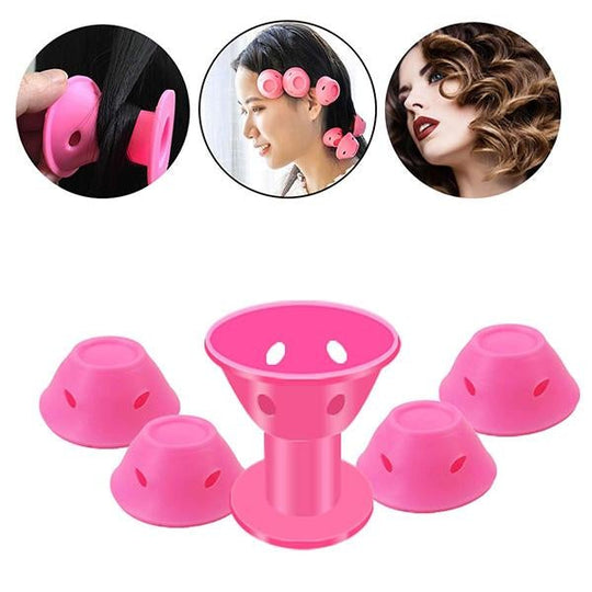 🔥 Hot Sale 50% OFF🔥No Heat Silicon Hair Curlers 💇‍♀️A hair salon at home