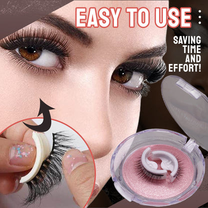 🎁Hot Sale ✨👀Waterproof & Reusable Self-Adhesive Eyelashes