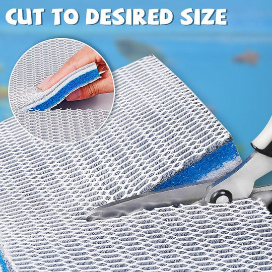 🐠Professionellt 8D högdensitetsfilterskum för akvarier - Halva priset i begränsad tid! Kristallklart vatten för friska fiskar