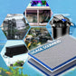 🐠Professional 8D High Density Fish Tank Filter Foam - Limited Time Half Price! Crystal Clear Water for Healthy Fish