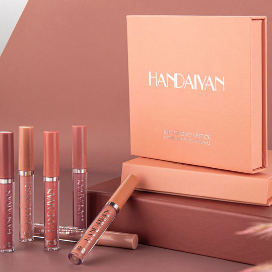 Waterproof Non-Stick Matte Lip Glaze