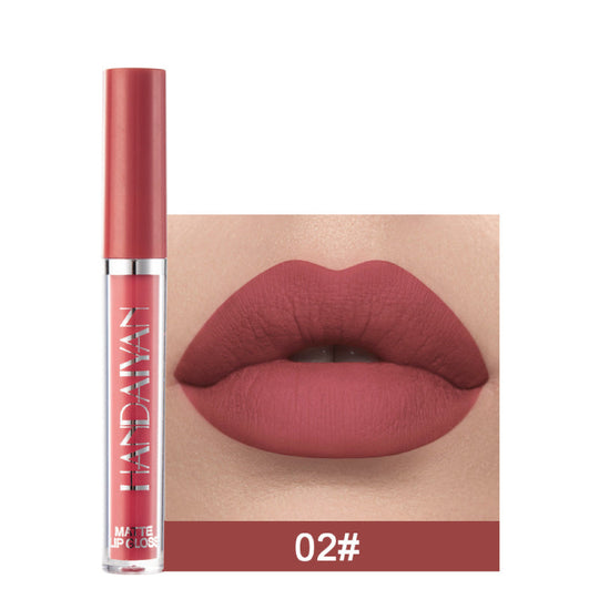 Waterproof Non-Stick Matte Lip Glaze