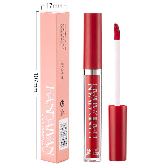 Waterproof Non-Stick Matte Lip Glaze