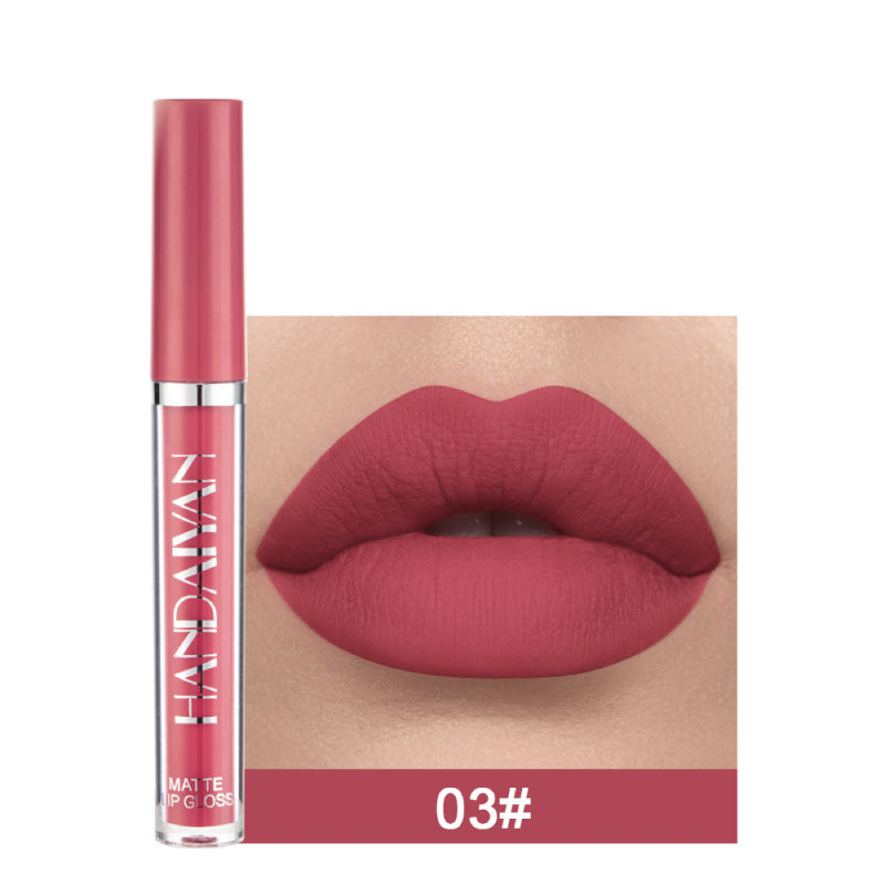 Waterproof Non-Stick Matte Lip Glaze