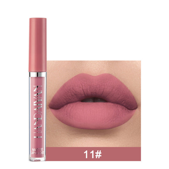 Waterproof Non-Stick Matte Lip Glaze