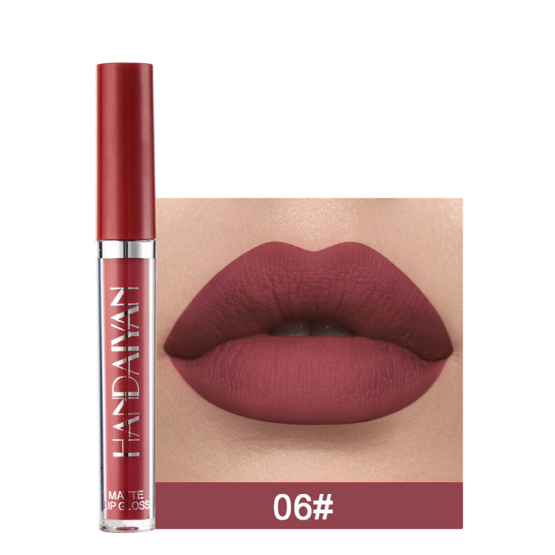 Waterproof Non-Stick Matte Lip Glaze