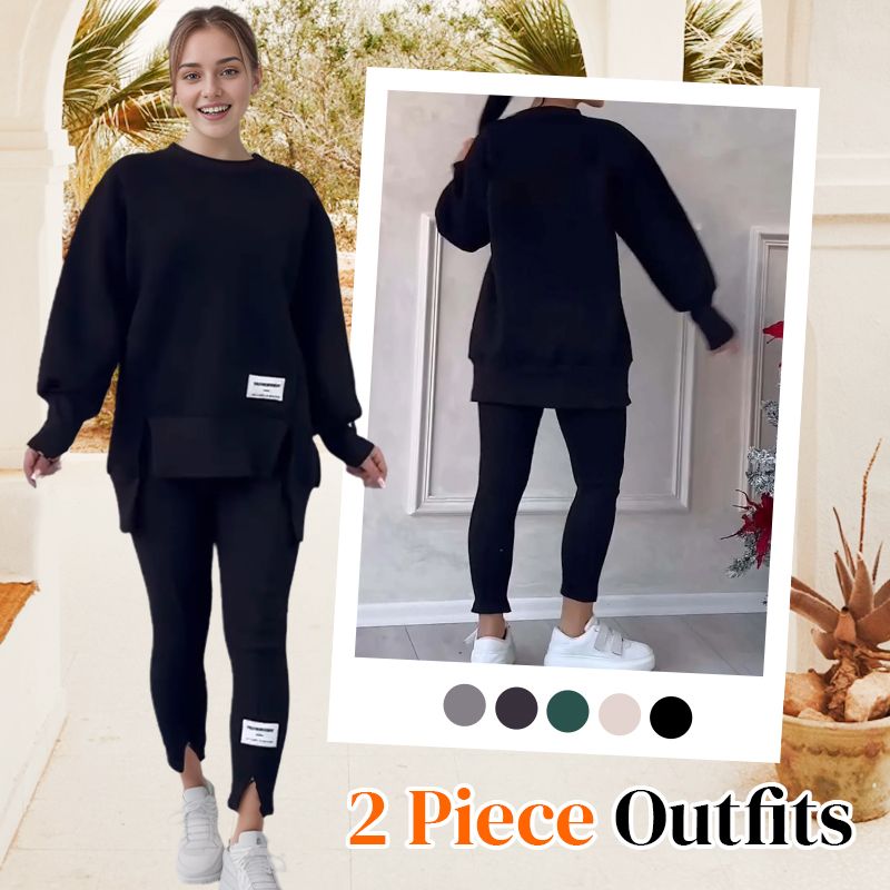 🔥Hot Sale-50% Off🍃Women's Casual Sweatshirt Leggings Set