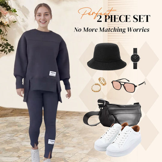 🔥Hot Sale-50% Off🍃Women's Casual Sweatshirt Leggings Set