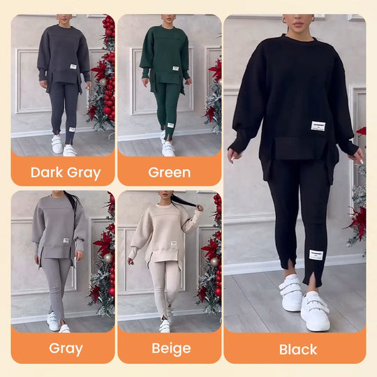 🔥Hot Sale-50% Off🍃Women's Casual Sweatshirt Leggings Set
